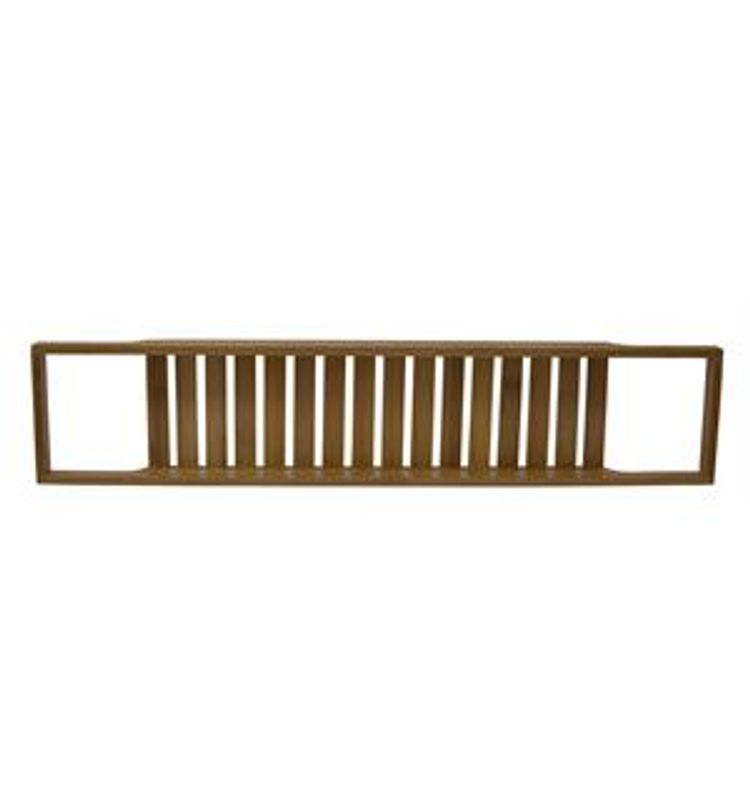 Badekar bro Bambus tre 74x14x35 cm
