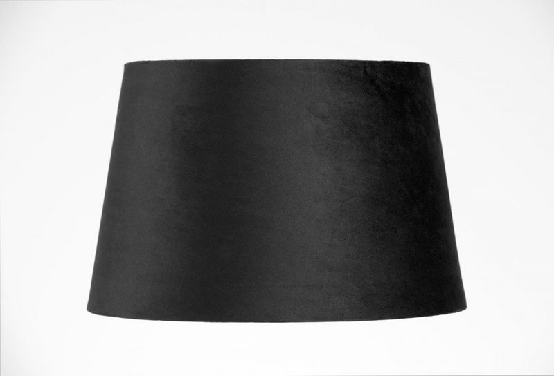Lampeskjerm Savoy Sort 25 cm