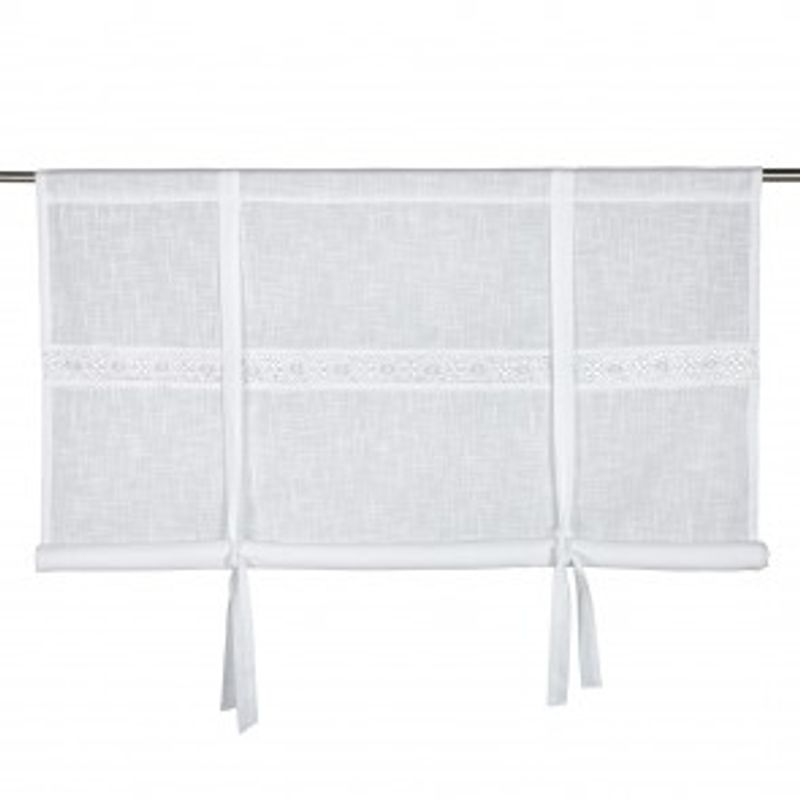 Sanna rollup hvit 140cm