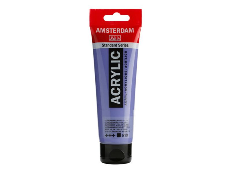 Amsterdam Standard 120ml – 519 Ultramarine violet light