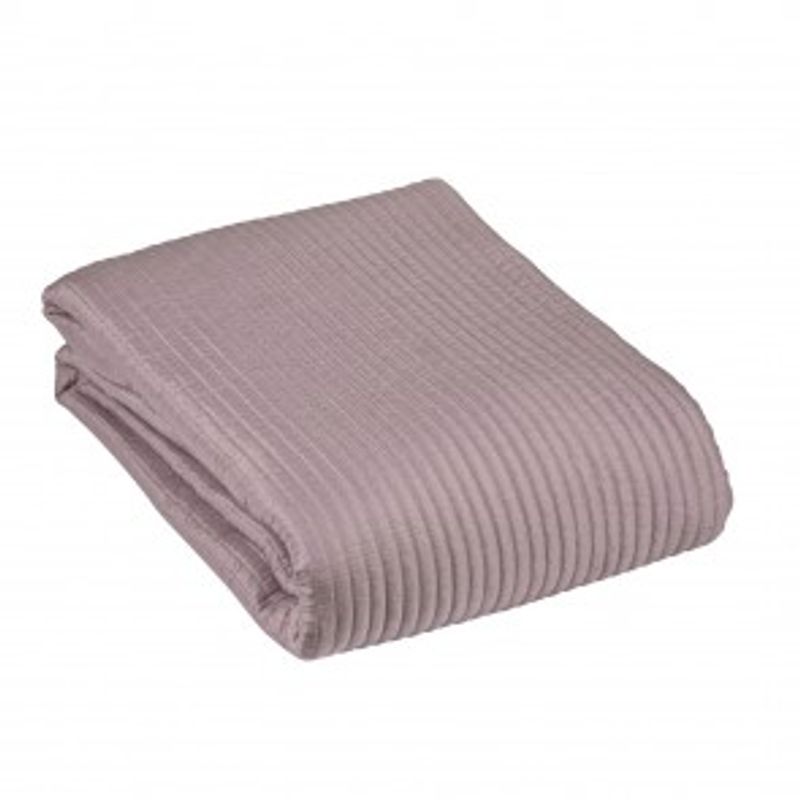 Sengeteppe Ally rosa 260x260