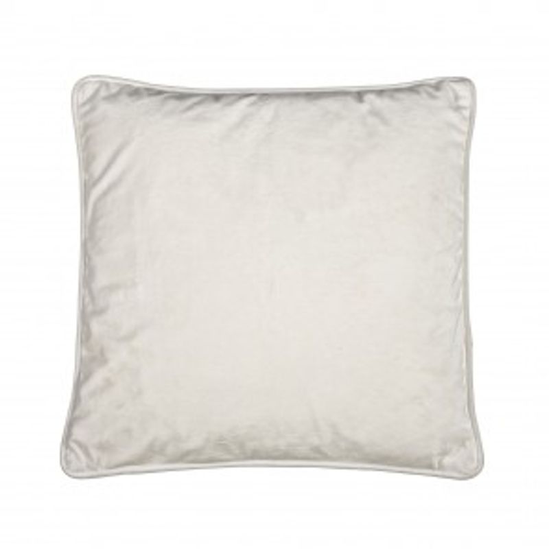 Putetrekk Velvet offwhite 45x45 cm