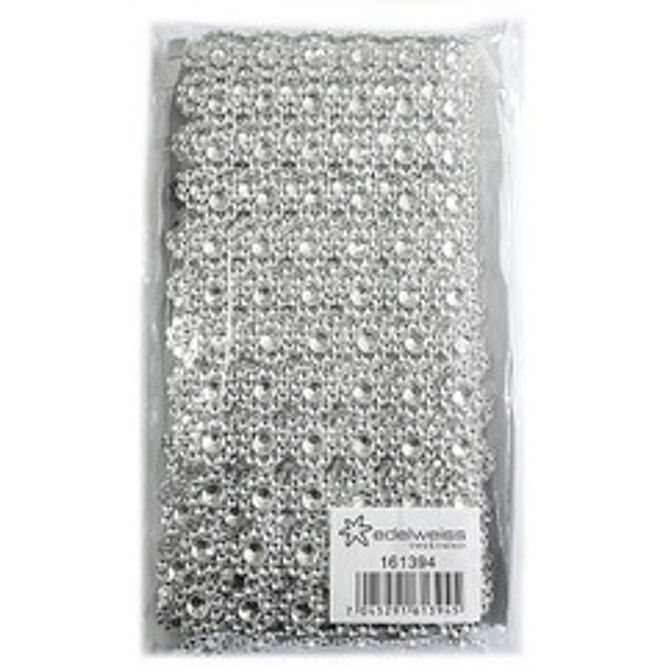 Hovedbilde Bordløper strass m/blomster ...