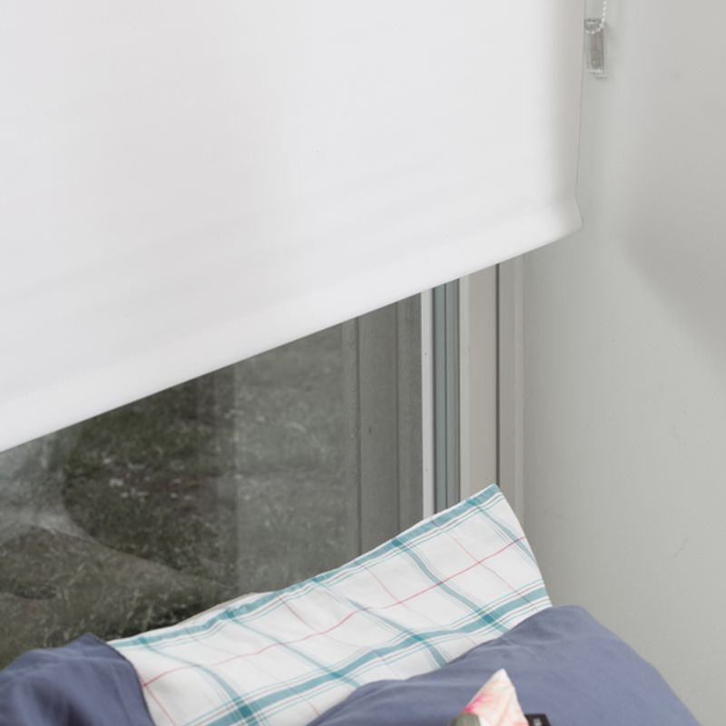 Rullgardin Hvit mørkleggende maxi 120x210