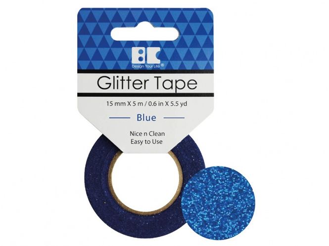 Hovedbilde Glitter Tape blå