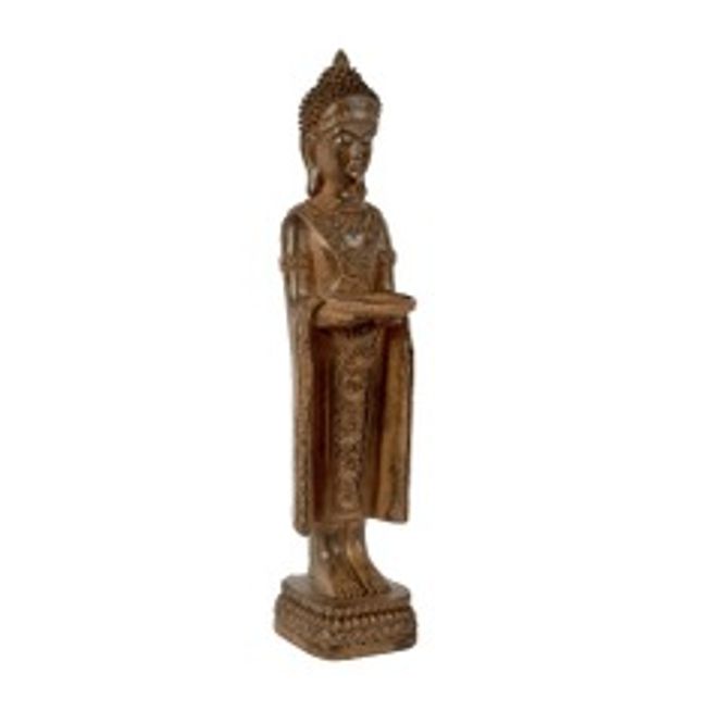 Hovedbilde Buddha figur brun 10x12x50 cm