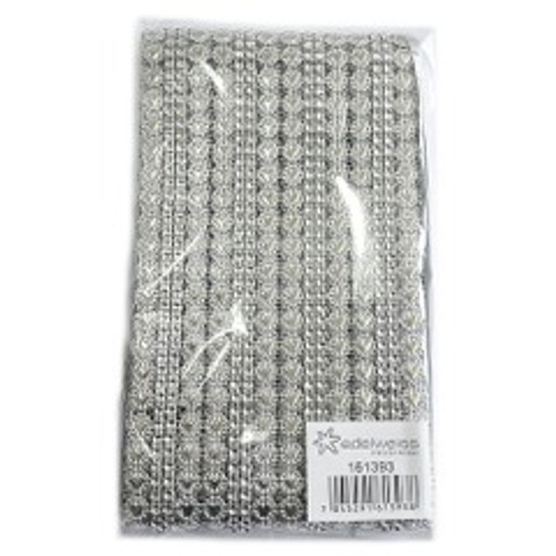 bordløper strass med hjerter 12cmx2,2m