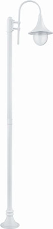 Stolpelykt Italy Hvit 1 lys 445x2200 mm