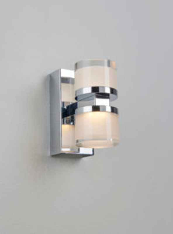 Baderom Vegglampe Selena Krom H13,5xD8xB4,80