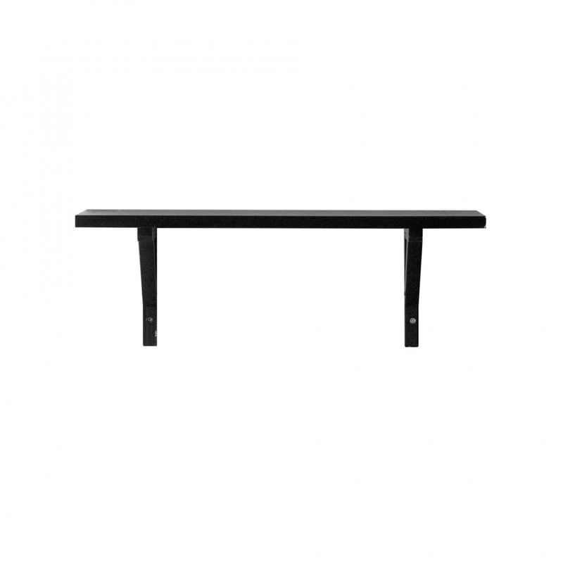 Vegghylle sort 60 cm