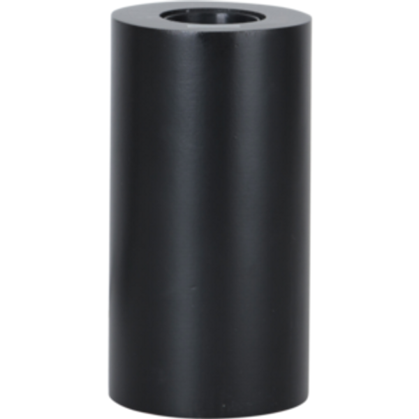 Bordlampe Tub sort tre 15 cm 
