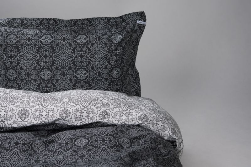 Alva sengesett Høie, satin, 140x220cm