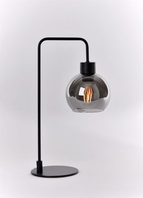 Hovedbilde Bordlampe Marco m/glass sort ...