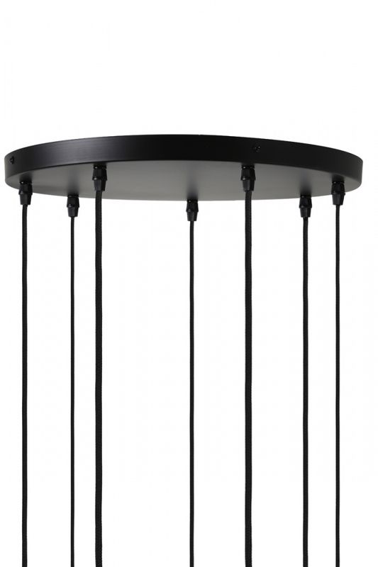 Taklampe Brandon Matt sort Ø35x117,5