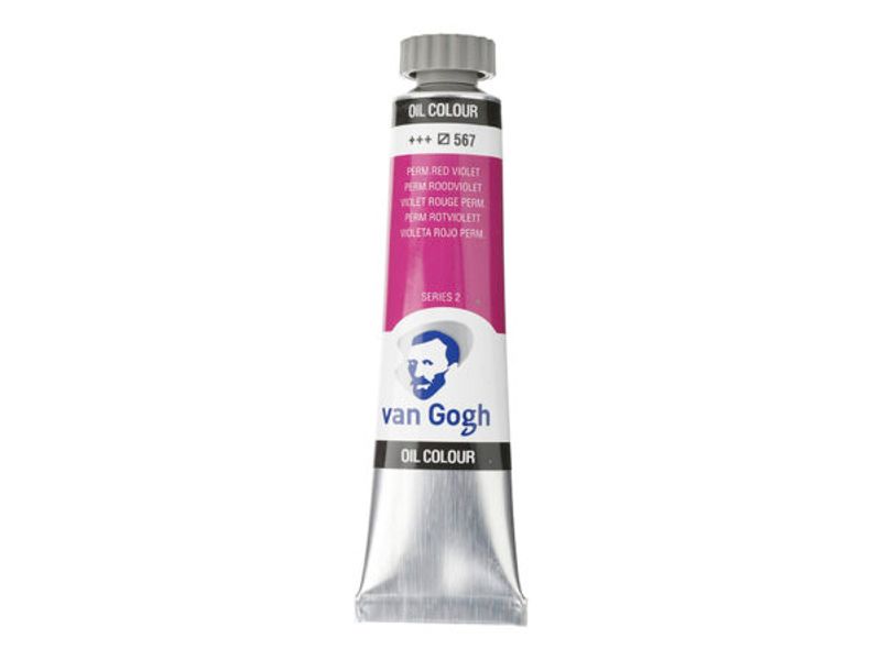 Van Gogh oljef 20 ml 567 Permanent red violet