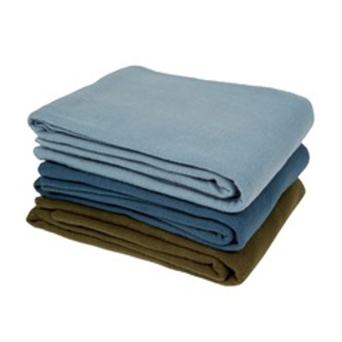 Hovedbilde Pledd Fleece M blå 130x160 cm