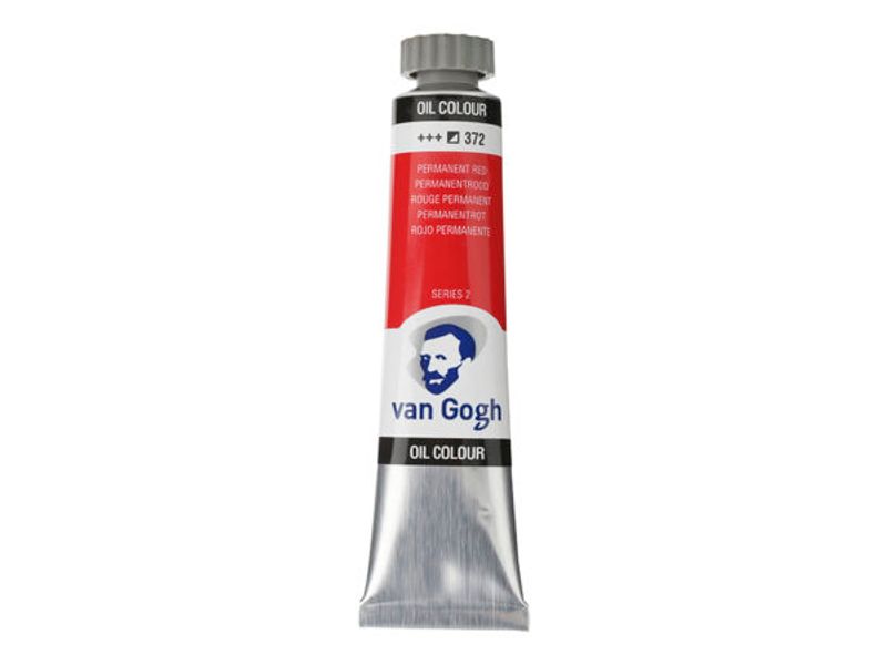 Van gogh oljef 20ml 372 permanent red