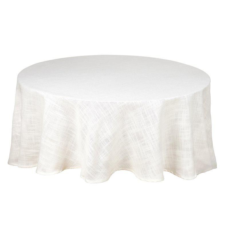 Duk alan  Offwhite rund Ø 200  cm