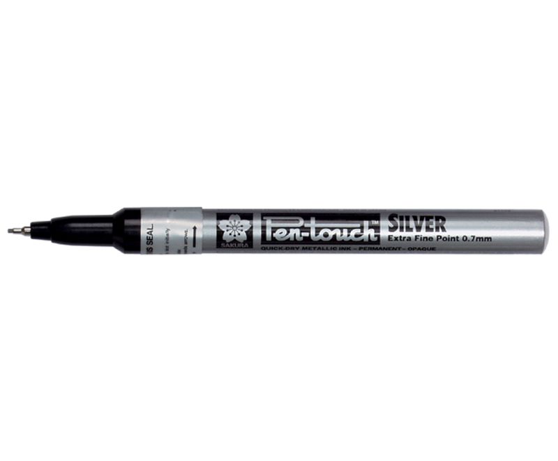 Penn touch 0,7mm sølv