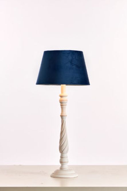 Hovedbilde Bordlampe Boston Hvit ...
