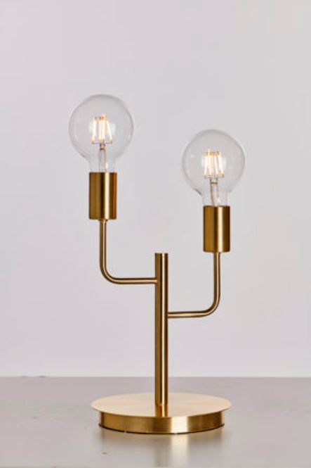 Hovedbilde Bordlampe Tannum Messing H 36 ...