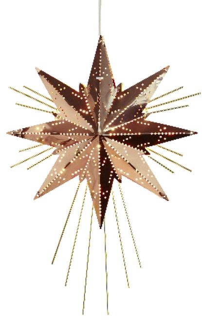 Hovedbilde Adventstjerne Luxe kobber ...
