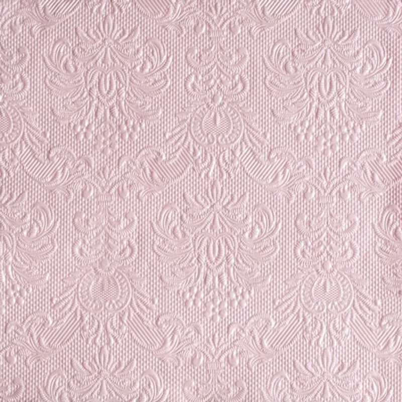 Serviett Elegance Pearl pink 12 pk