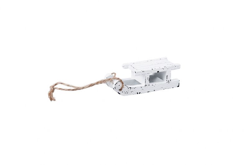 Kjelke heng shabby Hvit 7 cm