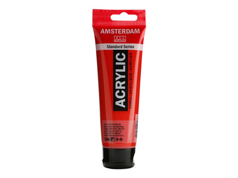 Amsterdam Standard 120ml – 396 Napthol red med.