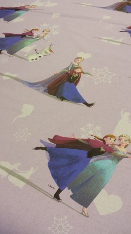 Metervare m/Disney Frost/Frozen, b:140cm 