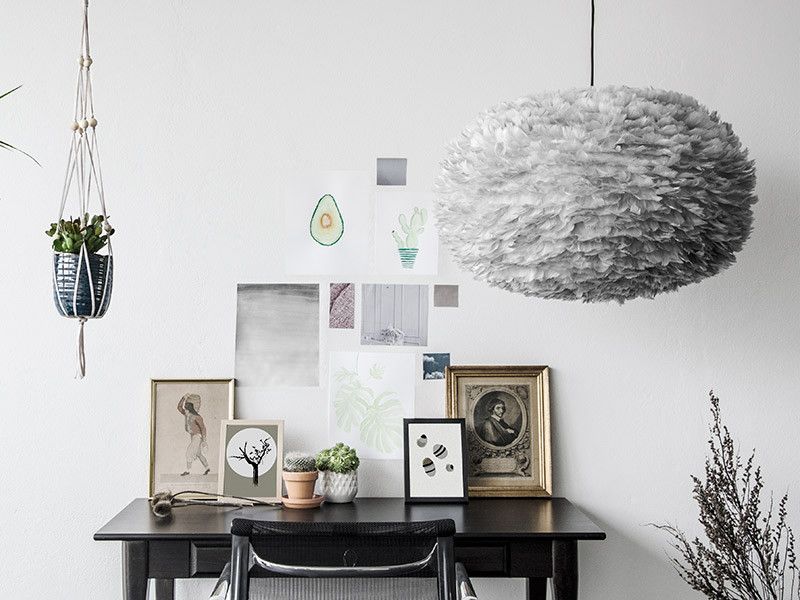 Fjærlampe Vita Eos Medium Ø 45 cm