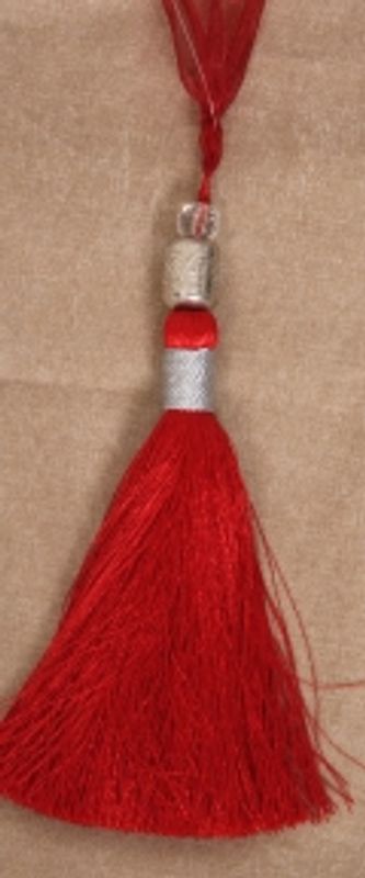 Gardinholder orient rød