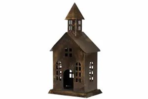 Hovedbilde Hus metall Kirke  Ant brun ...