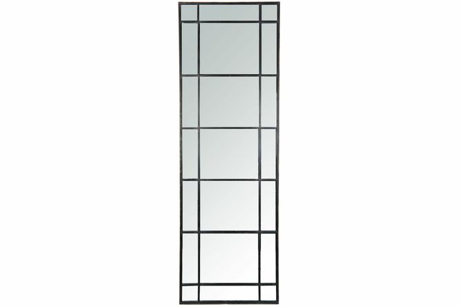Hovedbilde Speil Sort med ruter 51x2x153 ...