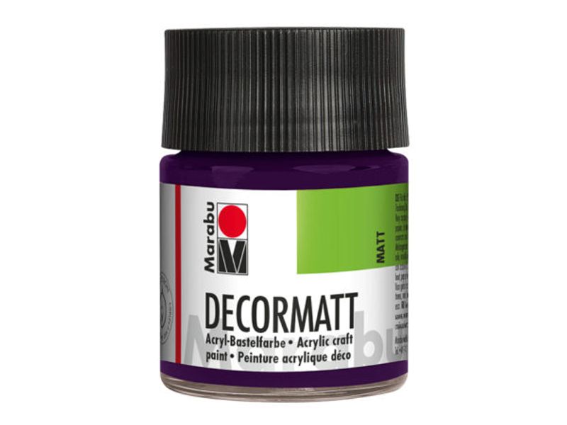 Marabu Decormatt 50ml  039 Aubergine