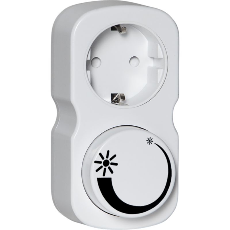 Dimmer plug-in for stikkontakt led/glød