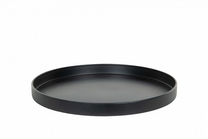 Hovedbilde Fat sort rund Ø 22x2 cm