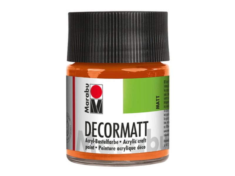 Marabu Decormatt 50ml  013 Orange
