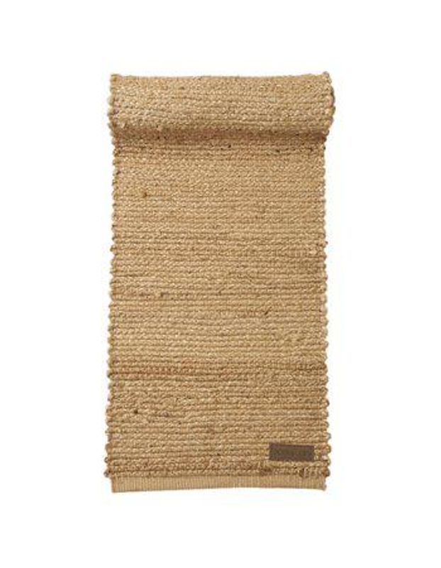 Bordløper Merida Natur 100 % jute 40 x 140 cm