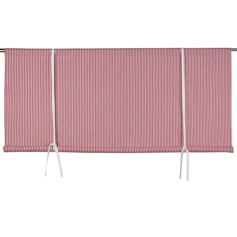 Rollup gardin Oskar rød 120x90 cm