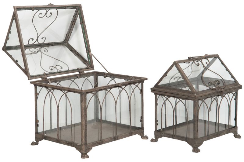 Veksthus Metall 35x28x39cm
