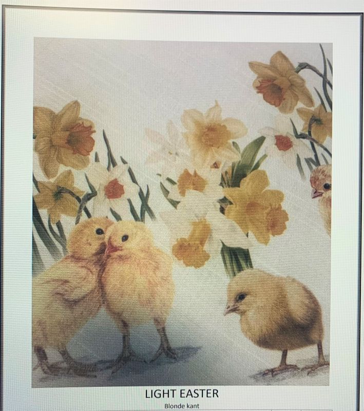 Bordduk Light Easter 85x85 cm