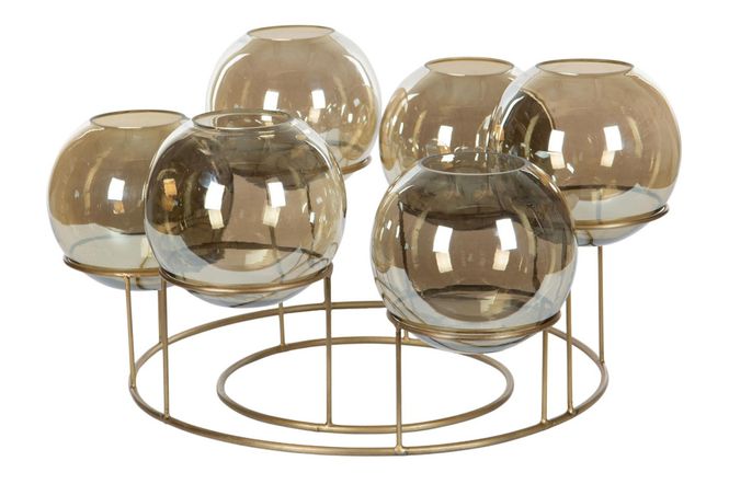 Hovedbilde Lysestake Glass Globe ...