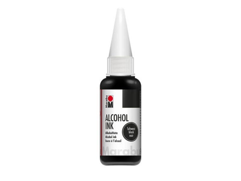 Marabu Alcohol Ink 20ml  073 Black