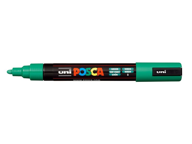 Uni POSCA PC-5M  Medium 1,8-2,5mm  6 Green