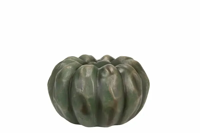 Gresskar Lysesttake grønn poly 7 x 11 cm