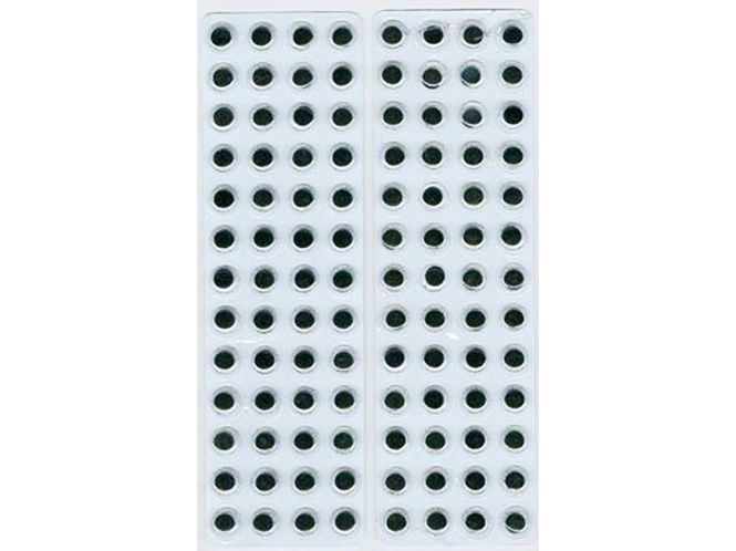Hovedbilde Plastøyne selvklebende 8 mm ...