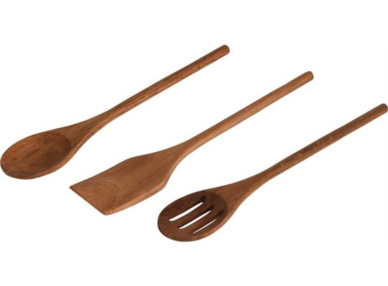 Kjøkkenredskap tre sleiv/øse 30cm s/3 Akasietre